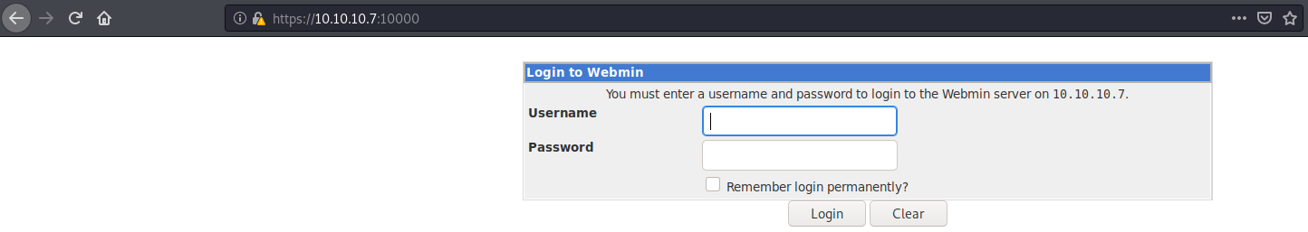 Searchsploit Webmin