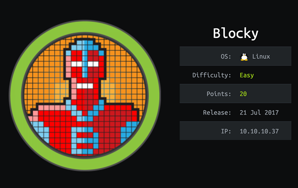 Blocky logo